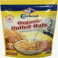 Cowhead Organic Rolled Oats  500gm
