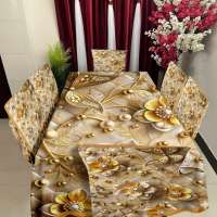 Premium 3D Print Table Cloth Set Product Code: 1968